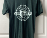 Canvas T Shirt Short Sleeved Mens Size Small Official Big Green Egg Funny - £10.60 GBP
