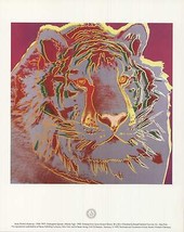 ANDY WARHOL Endangered Species: Siberian Tiger, 1992 - £59.79 GBP