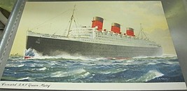 Postcard Cunard Queen Mary - £4.32 GBP