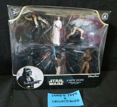 Disney Parks Star Wars Weekends Authentic A New Hope six collectible fig... - $48.48