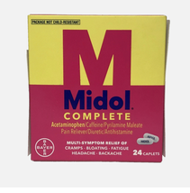 7/27 Midol Complete Gelcaps 24ct: Midol Complete Menstrual Pain Relief G... - $8.86