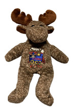 Arctic Circle Alaska Beanbag Moose Plush Stuffed Animal Brown Anchorage - £9.39 GBP