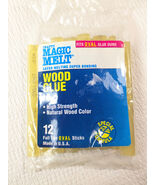 NEW Crafty Magic Melt Magic Wood Glue 12 full size Oval sticks high bond - $408.60 MXN