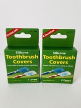 Coghlans No. 2094 Silicone Toothbrush Covers -- Pkg Of 2 NIB - £10.04 GBP