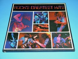 Rock&#39;s Greatest Hits Record Album Boxed Set Vinyl LP 4 Discs Columbia P4S 5918  - £19.51 GBP