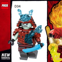 Blizzard Warrior Minifigure The Nijango - Custom Figure - $61.00 MXN