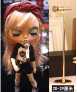 1:6 Western Musical Instruments Adjustable Microphone for 1/6 Scale Doll... - $19.38