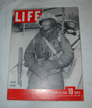 Vintage Life Magazine February 26 1945 Winter Soldier Neat Ads Lucky  Strike - £22.39 GBP