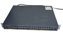 Cisco WS-C2960X-48FPD-L 48 V08 POE+ GE+2 10G SFP+, LAN BASE 740W  - $56.10
