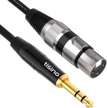 Tisino Xlr Female To 1/4 Inch (6.35Mm) Trs Jack Lead Balanced Signal, 3.... - $33.99