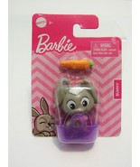 Barbie Pet Bunny Rabbet Basket Carrot Accessories Toy Mattel 2020 New - $3.99