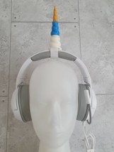 Unicorn multicolors horns for Headphones / Headset for streaming anime cosplay - £9.59 GBP