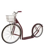 24/20&quot; ADULT SCOOTER - MAROON Genuine Amish Red Kick Bike USA MADE - £336.74 GBP