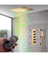 Cascada Luxury 15 x 23 LED Music shower system with built-in Bluetooth... - £1,642.70 GBP+
