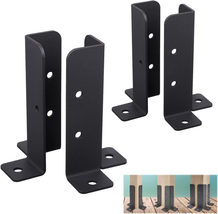 Adjustable Deck Post Anchor Base Brackets 4Pcs  Fit 1.5X1.5,2X2,2X4,4X4 ... - £29.92 GBP