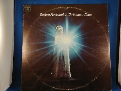 BARBRA STREISAND A Christmas Album VINYL LP Jingle Bells? Silent Night - $3.22