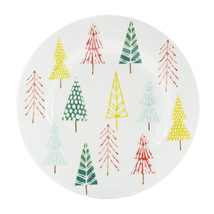 Ceramic Pine Tree Print Plate (Set of 4) - $60.04