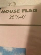 Large Garden Flag- Blue Truck with Flowers image 3