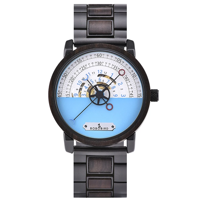 New Automatic Mechanical Watch BOBO BIRD Men en Wristwatch Christmas Gifts for F - £123.69 GBP
