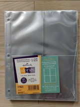 Hallmark AR1057 Refill Photo Book Pages 3-1/2x5 12 Pages - Brand New Sealed - £11.79 GBP