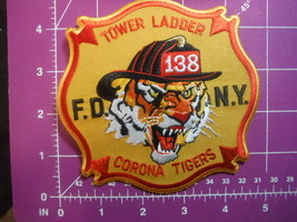 FDNY-New York City Fire Department Tower Ladder 138 Corona Tigers patch - $10.00