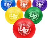 GoSports 7&quot; Inflatable No Sting Dodgeball 6 Pack Includes Ball Pump &amp; Me... - £36.01 GBP