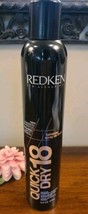 (1) Redken Quick Dry 18 Instant Finishing Hairspray Max Control 9.8 oz Black - £28.92 GBP