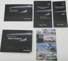 2010 Hyundai Santa Fe Owners Manual Handbook Set with Case OEM M01B18004 - £28.27 GBP