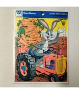 Vintage 1975 Looney Tunes Warner Bros BUGS BUNNY Carrot Farm Frame-Tray ... - £7.86 GBP