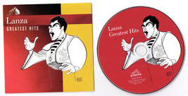 Greatest Hits best of Mario Lanza CD 20 trx Al Hirschfeld Be My Love O sole mio - £6.29 GBP