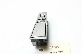 2006-2008 BMW 750i 750Li E66 REAR RIGHT PASSENGER WINDOW & SHADE SWITCH P8536 image 9