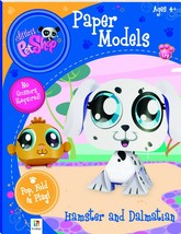 Littlest Pet Shop Hamster and Dalmation (Paper Models series) Paperback Book - £5.49 GBP