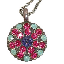 Mariana Guardian Angel Pendant Necklace “Flower Power” Swarovski Crystal 5212 - £46.83 GBP