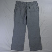 Express 36 x 32 Light Blue Gray Oxford Photographer Slim Mens Dress Pants - £15.00 GBP