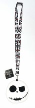 Nightmare Before Christmas Jack Skellington Deluxe Lanyard with Pouch Ca... - £11.38 GBP