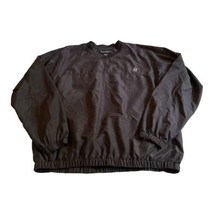 FootJoy CCA Jacket Mens Large Black Pullover WIndbreaker Golf Sweatshirt Pockets - £51.16 GBP