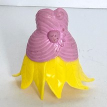 2011 Disney Fairies Tinkerbell Yellow Pink Plastic Dress Tink Pixie Hollow - £7.04 GBP