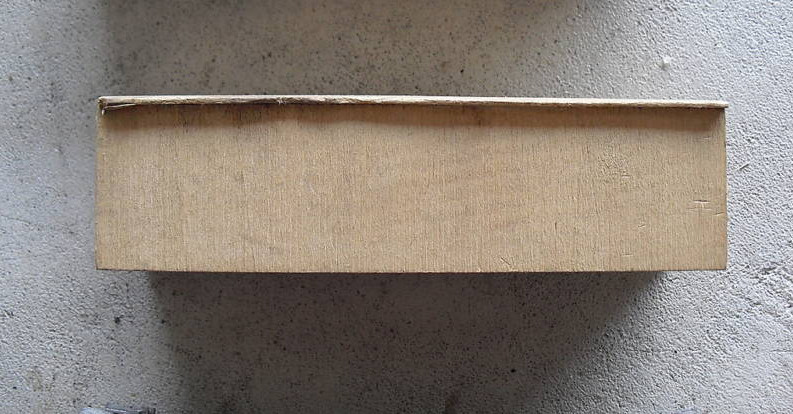 Vintage HO Scale Wood Boxcar Body Unfinished - $15.84