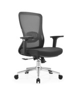 LeisureMod Ergonomic Office Chair Mid-Back Mesh Computer Adjustable Lumb... - $225.40