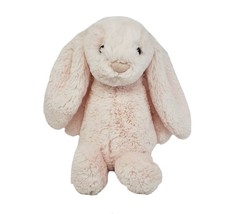 Little Jellycat Baby Pink Rattle Bunny Rabbit Stuffed Animal Plush Toy Bashful - £37.21 GBP