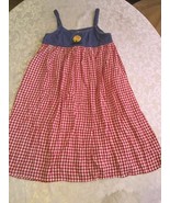 My Michelle dress Size 8 USA sundress red blue girls - $13.99