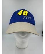 Kellogg&#39;s Racing Hat #48 Jimmie Johnson Cap 2008 Adjustable Blue Gray - $7.84