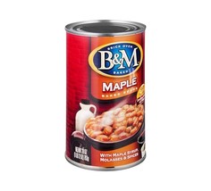 B&amp;M Baked Beans, Real Maple Flavor, 16 Ounce (Pack of 12) - $29.00