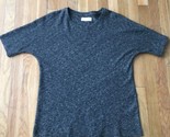 Everlane Pullover Sweater Short Sleeve Heathered Gray Cotton Wool Size S - $29.69