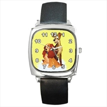 Square Watch Lady and a Tramp Dogs Cosplay Halloween - £19.91 GBP