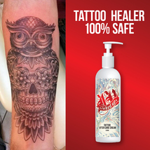 INKED UP TATTOO AFTER CARE CREAM – TATTOO HEALING CREAM LOCKS IN INK BETTER - $27.99