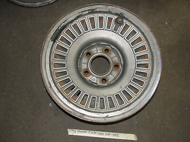 1974 74 Chevy Monte Carlo 15 X 7 Jk Steel Wheel Poverty Turbine Rim #0002 - £77.66 GBP