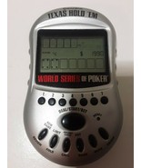 Excalibur Texas Hold &#39;Em World Series of Poker Electronic Handheld Game ... - £6.22 GBP