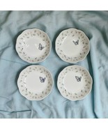 Set of 4 Lenox Butterfly Meadow Pasta / Salad Bowl ~9 inches - £38.66 GBP