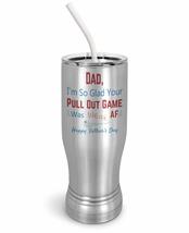 PixiDoodle Pull Out Game Weak AF Insulated Coffee Mug Tumbler with Spill... - £27.29 GBP+